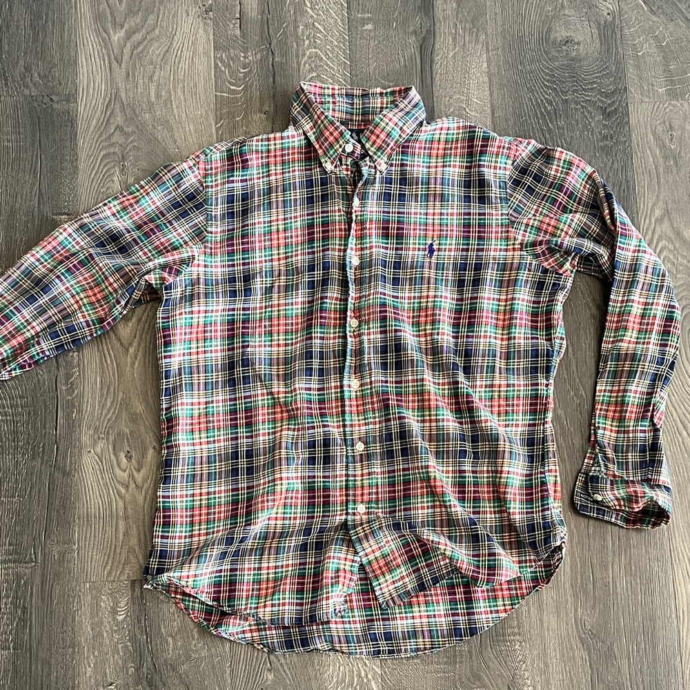 Polo Ralph Lauren Multicolor Plaid Button-Down Shirt